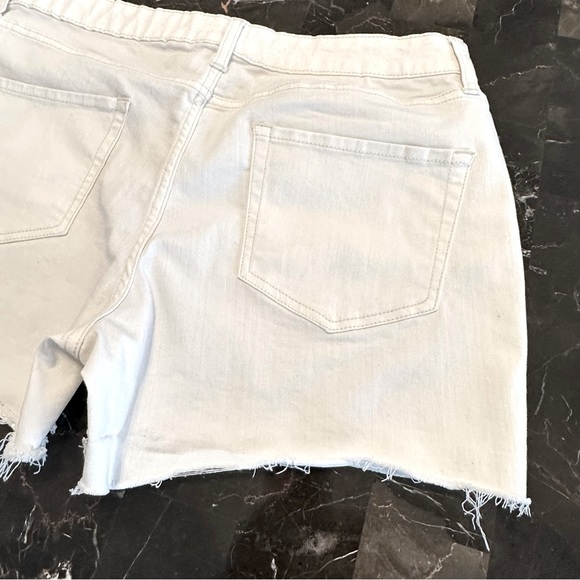 Daily Ritual High Rise Womens Raw Hem Jean Shorts 31/12 - Picture 5 of 11